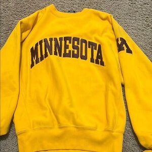 Yellow Minnesota Sweatshirt